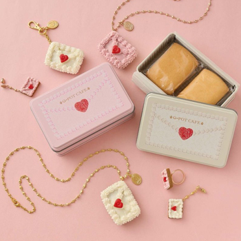 カフェバレンタインクッキー缶