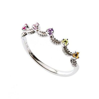 【受注予約】Tiny Mix Fruits Ring(K10-White Gold)