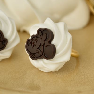 ミニーマウス/ホイップクリーム&チョコレート リング【ディズニー アクセサリー】