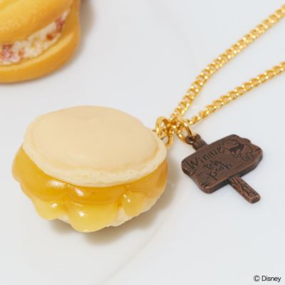 プー/ハニーマカロン ネックレス【ディズニー アクセサリー】