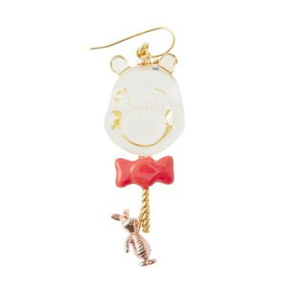 【Q-pot. ×Disney】ミッキー ストロベリーホイップ クリーム ピアス 残り1点】ミッキー/ストロベリーホイップクリーム ピアス