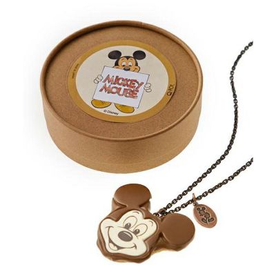q-pot ディズニー チョコレート ミッキーマウス ネックレス 新品