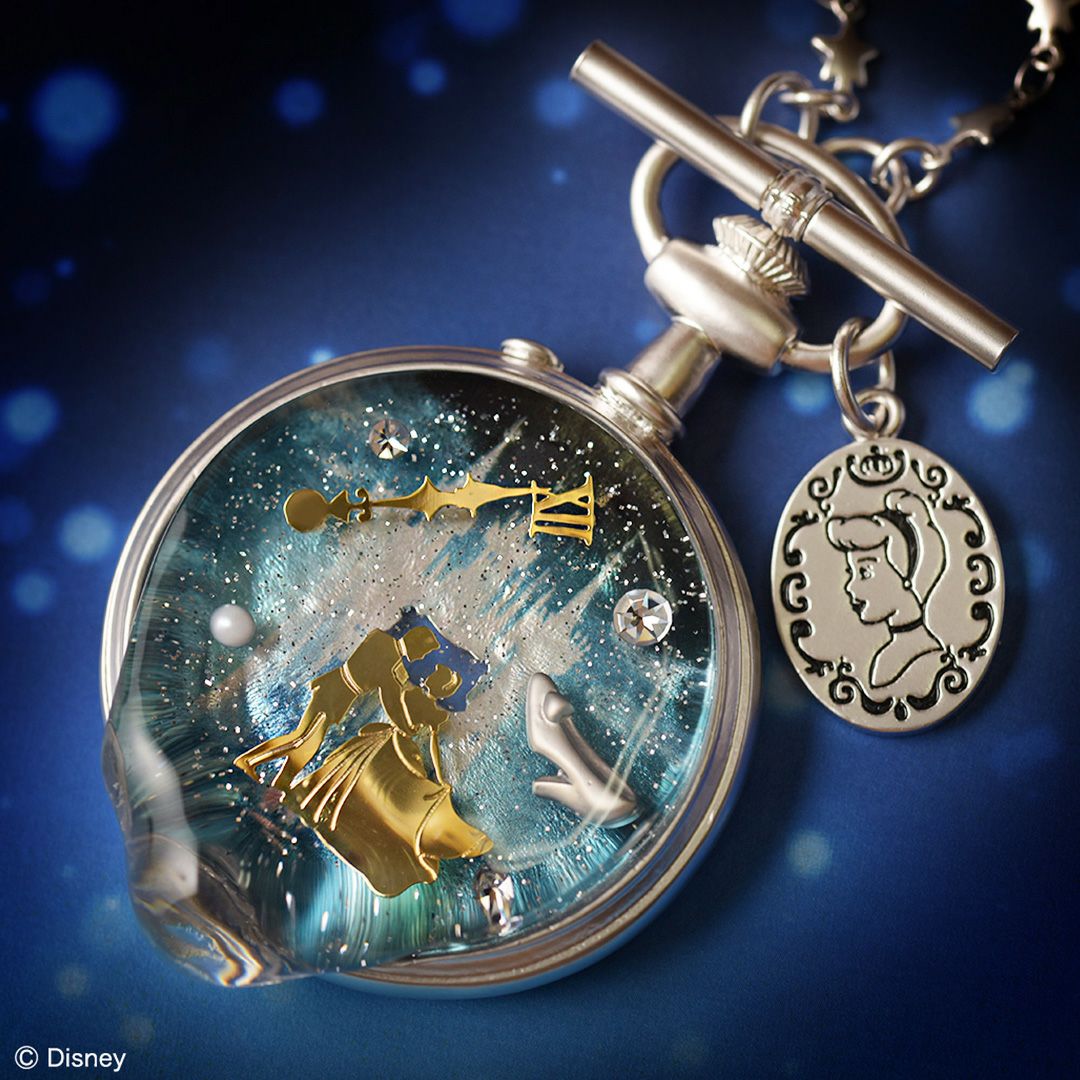 シンデレラ/ポケットウォッチ ネックレス【ディズニー アクセサリー  