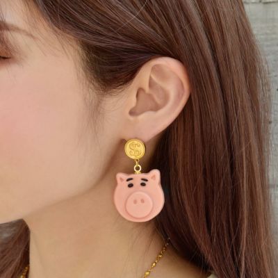 ハム/シュガークッキー ピアス【ディズニー アクセサリー】【トイ