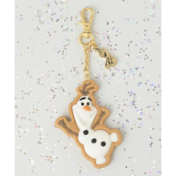 アナと雪の女王　ディズニーコラボアクセサリー　オラフ/シュガークッキー バッグチャーム