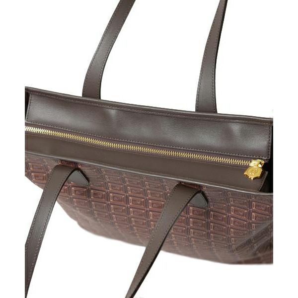 ビターチョコレート ジップトートバッグ オンラインショップ限定