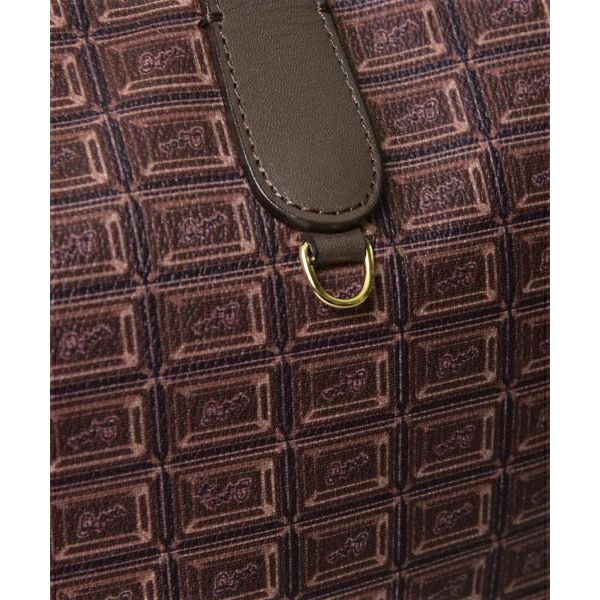 ビターチョコレート ジップトートバッグ オンラインショップ限定