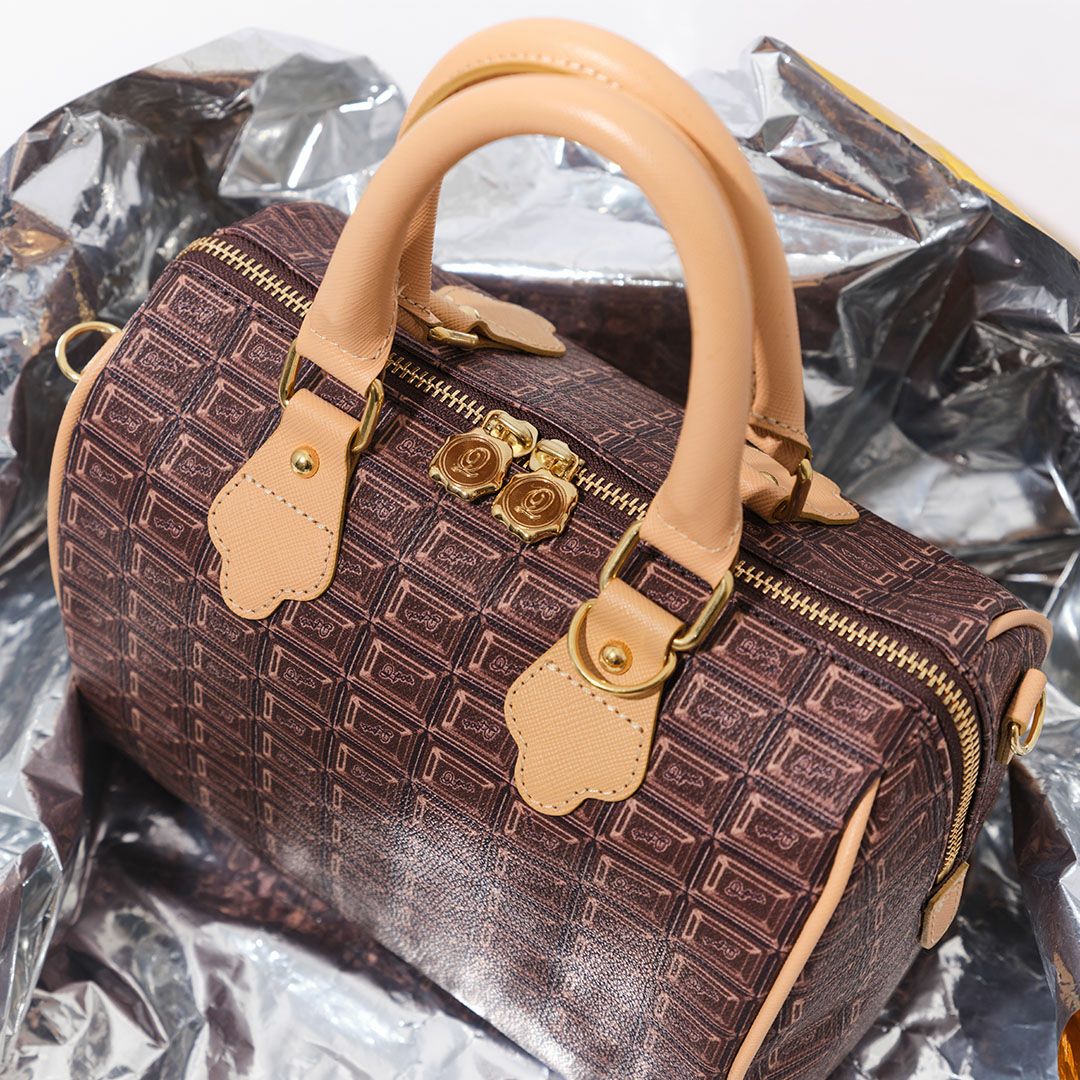 チョコレート・ミニボストンバッグ | Q-pot. ONLINE SHOP 