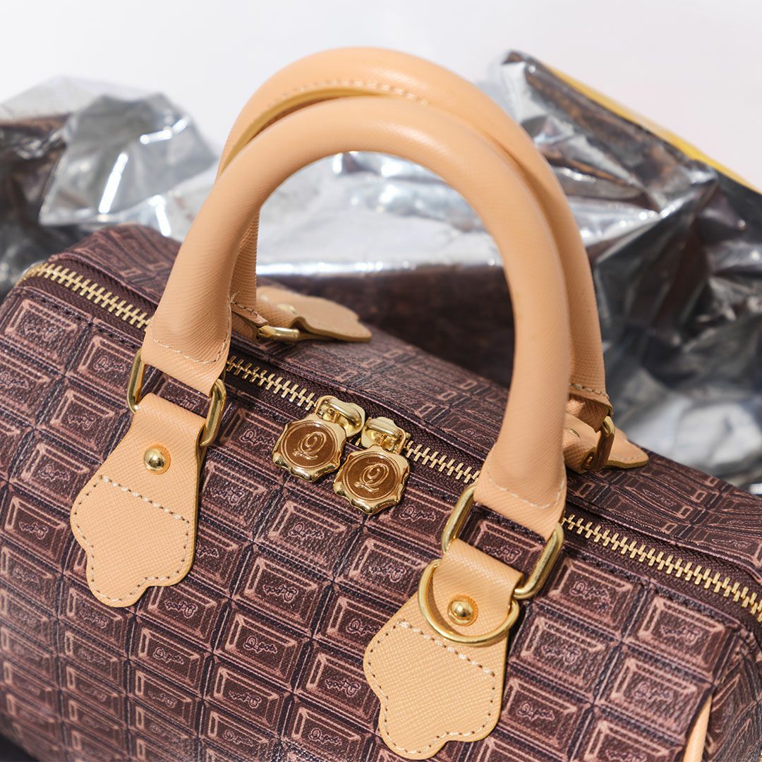 チョコレート・ミニボストンバッグ | Q-pot. ONLINE SHOP 