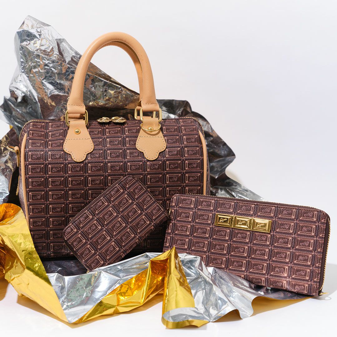 チョコレート・ミニボストンバッグ | Q-pot. ONLINE SHOP 