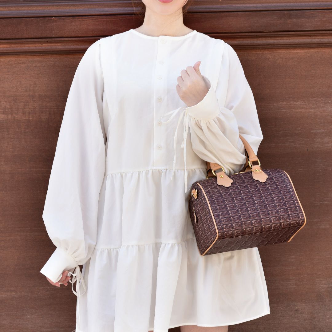 チョコレート・ミニ　ボストンバッグ オンラインショップ限定