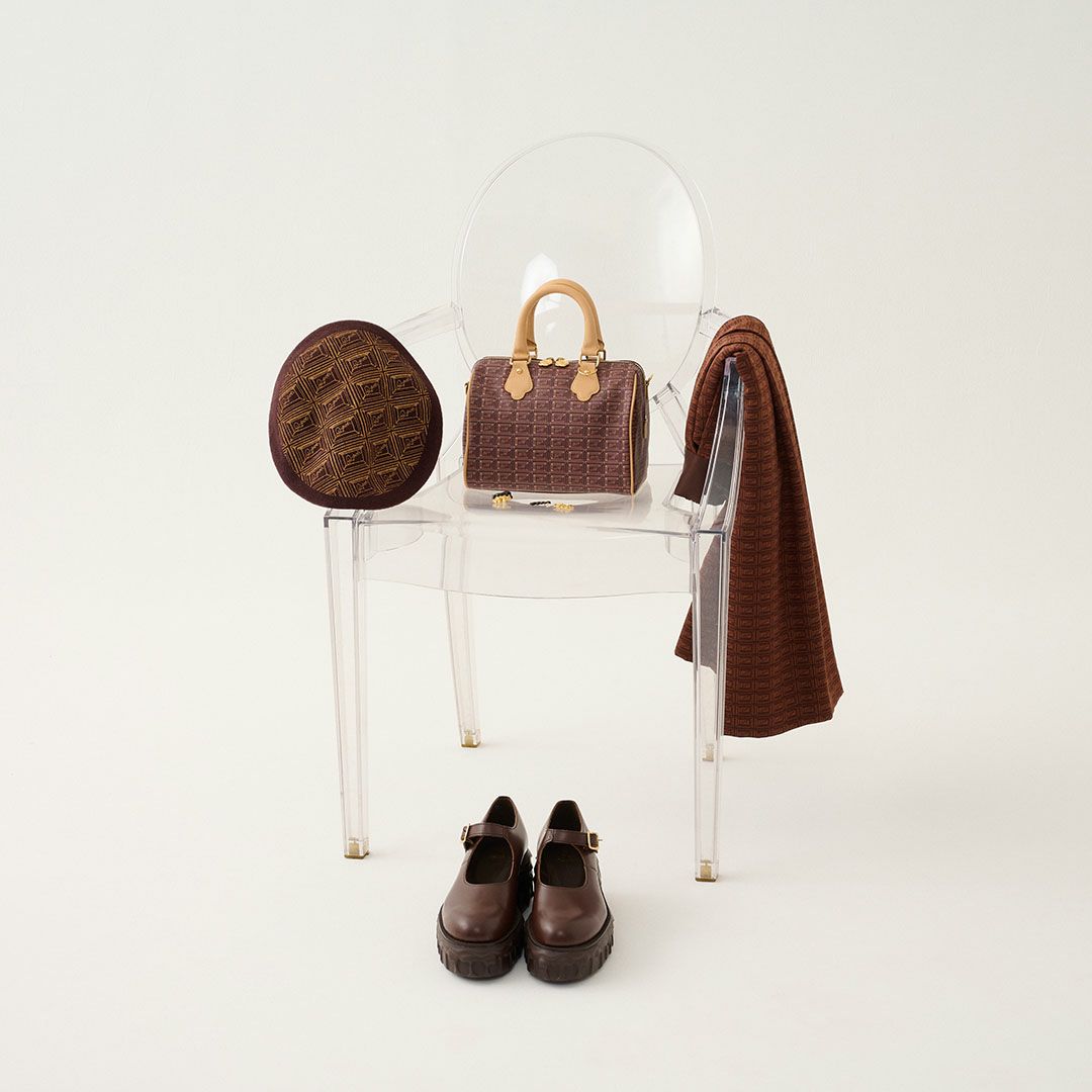 チョコレート・ミニ　ボストンバッグ オンラインショップ限定