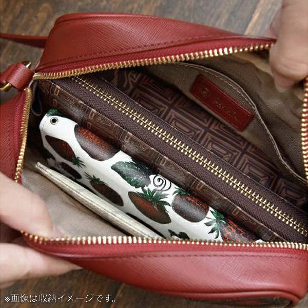 ビターチョコレート ミニクロスボディーバッグ | Q-pot. ONLINE SHOP