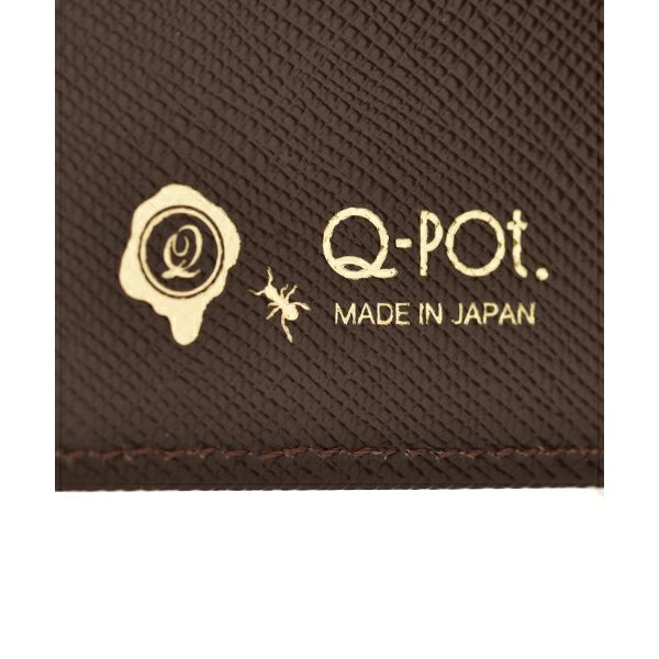 残り1点】ビターチョコレート ショートウォレット（財布）△ | Q-pot 
