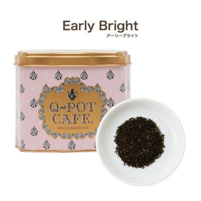 ■Q-pot CAFE.■紅茶/缶(Early Bright)
