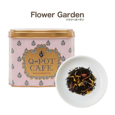 □Q-pot CAFE.□紅茶/缶(Flower Garden) | Q-pot. ONLINE SHOP