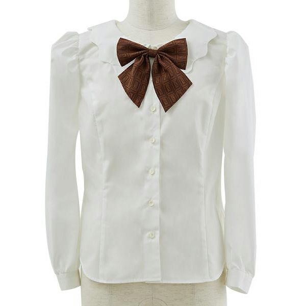 メルトカラー ブラウス (チョコレートリボン) | Q-pot. ONLINE SHOP 