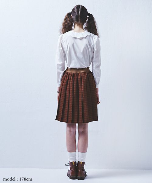 メルトカラー ブラウス (チョコレートリボン) | Q-pot. ONLINE SHOP 