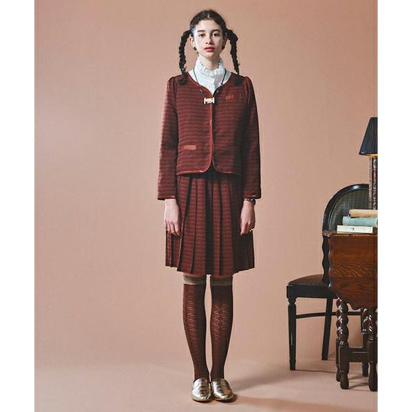 メルトカラー ブラウス (チョコレートリボン) | Q-pot. ONLINE SHOP 