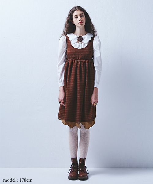 メルトカラー ブラウス (チョコレートリボン) | Q-pot. ONLINE SHOP 