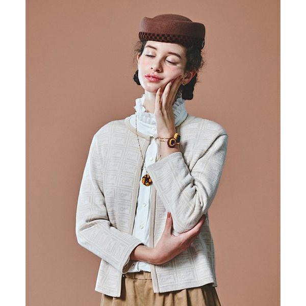チョコレートカーディガン(ミルク) | Q-pot. ONLINE SHOP 