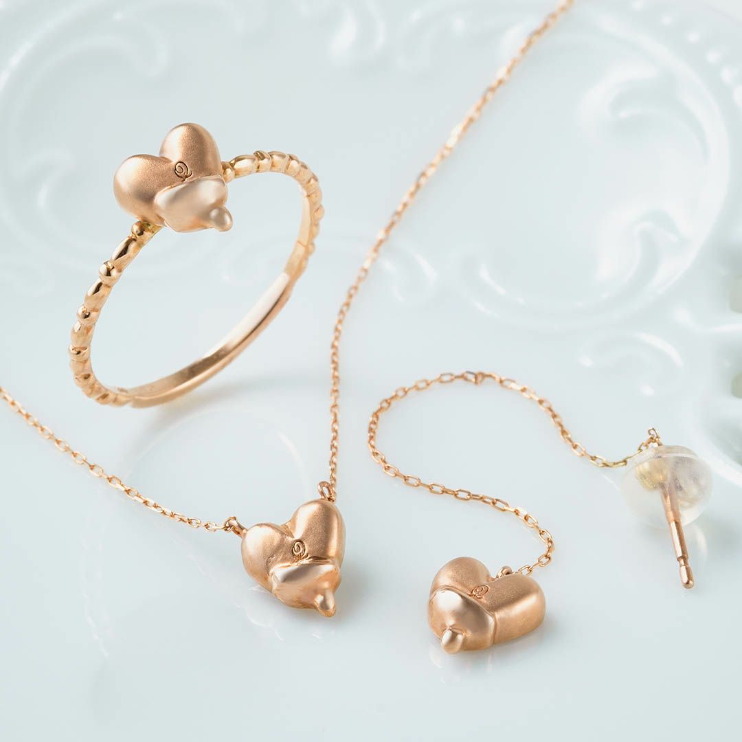 K10/Pink Gold】メルティーハート リング | Q-pot. ONLINE SHOP