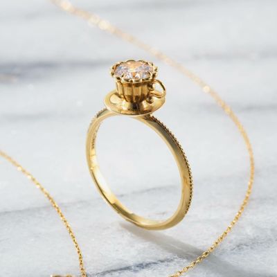 【K10】ティーカップ リング