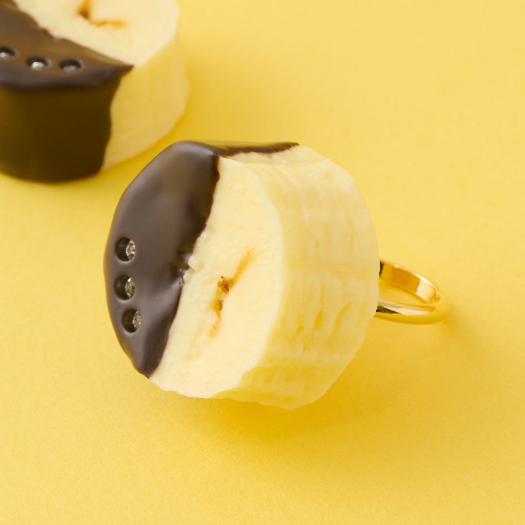 バナナチョコ リング