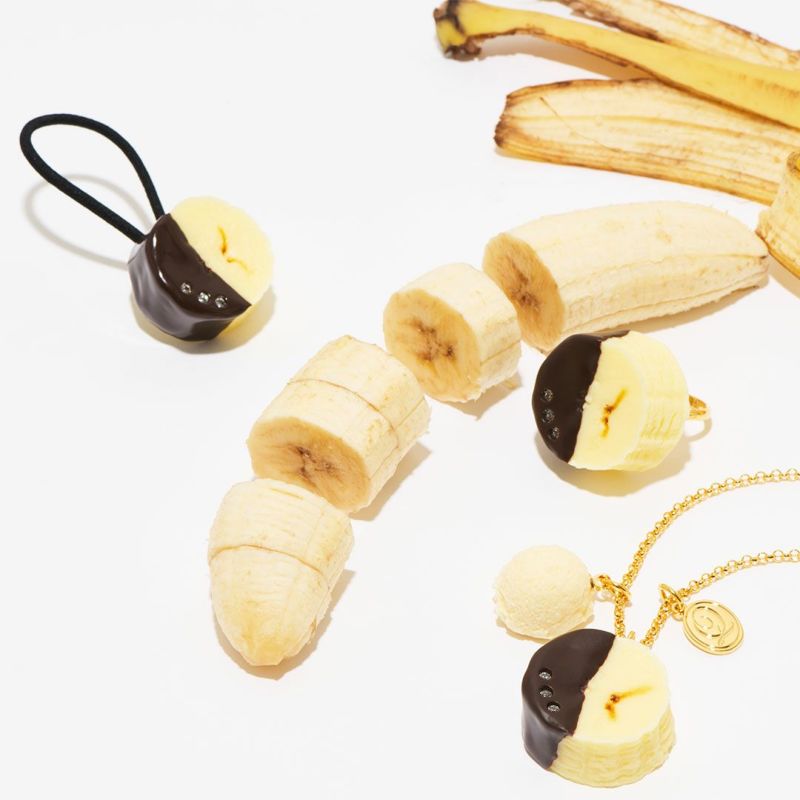 バナナチョコ ヘアゴム | Q-pot. ONLINE SHOP
