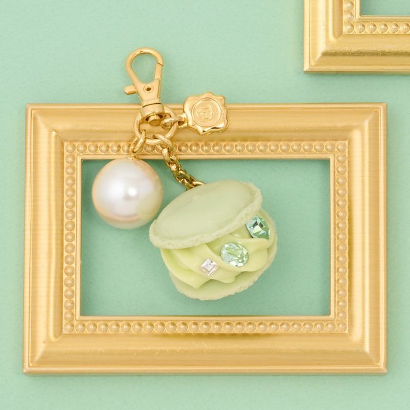 クリーミーメロンマカロンバッグチャーム | Q-pot. ONLINE SHOP