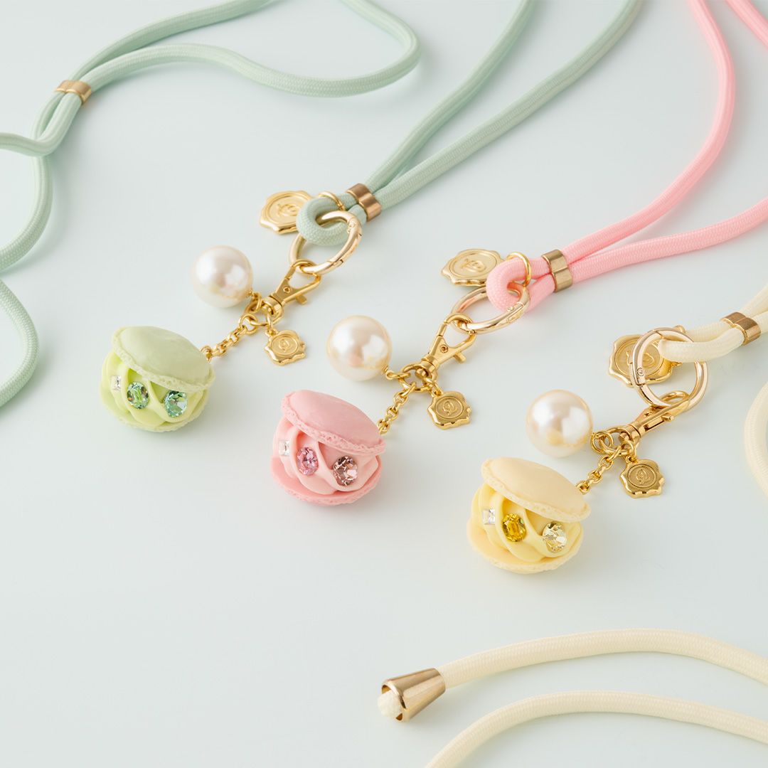 メロン マカロン ネックレス