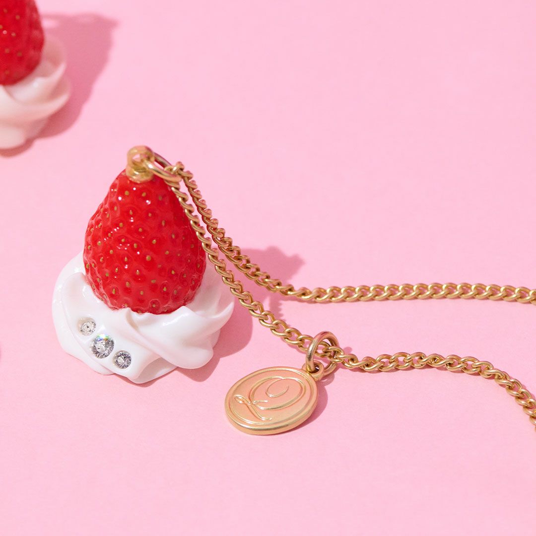 フレッシュストロベリー ネックレス ホワイト オンラインショップ限定