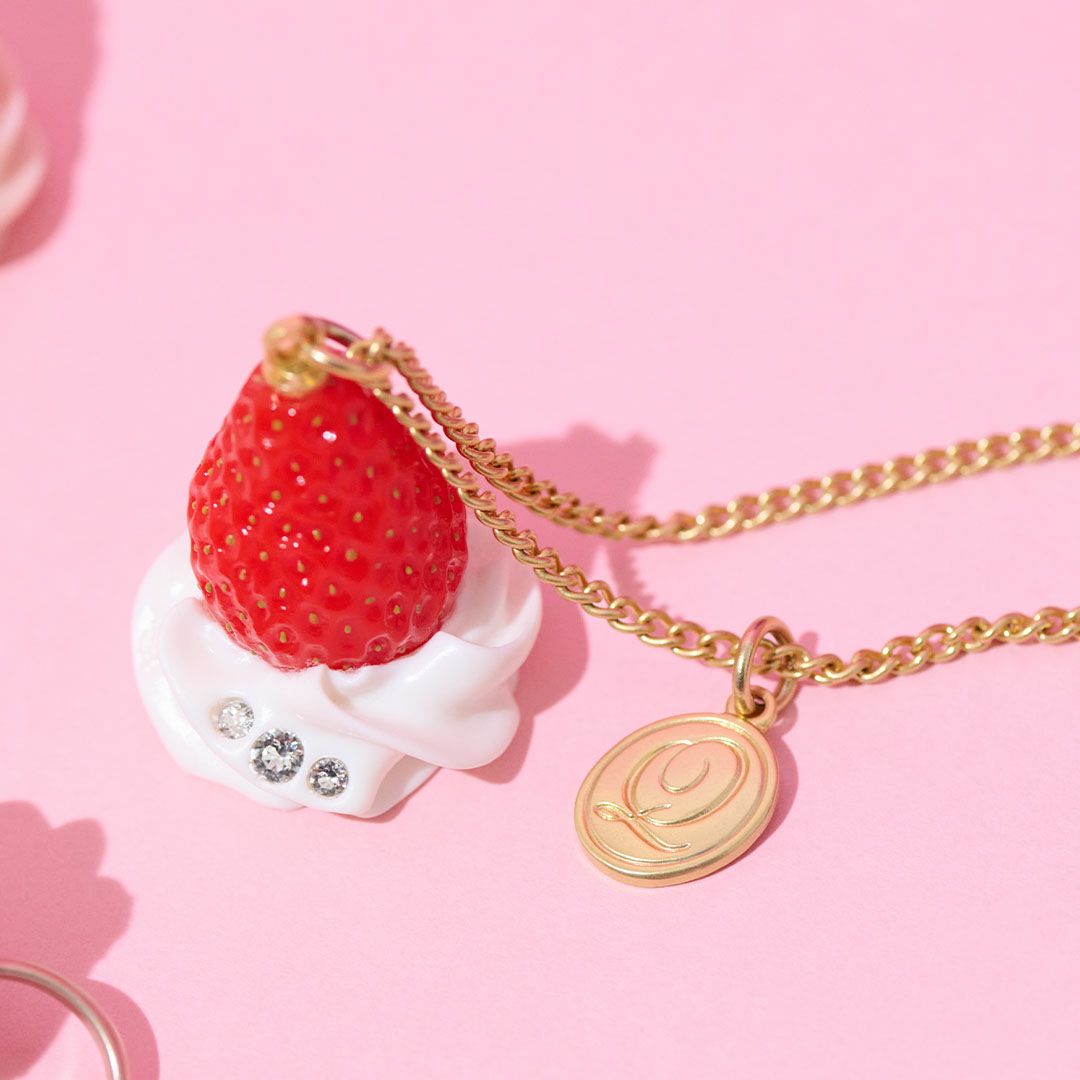 フレッシュストロベリー ネックレス ホワイト オンラインショップ限定