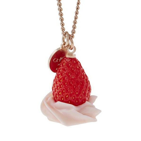 フレッシュストロベリー ネックレス ピンク オンラインショップ限定