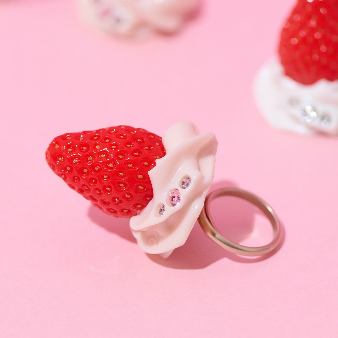 フレッシュストロベリー リング ピンク オンラインショップ限定