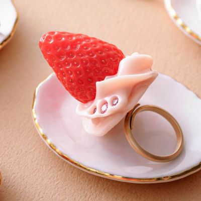 【店舗限定商品】フレッシュストロベリー リング（ピンク）