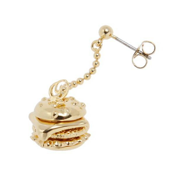 ハンバーガー　ピアス