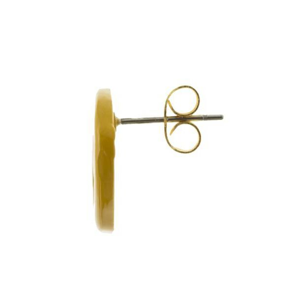 マスタード SMILE グットラック ピアス【ハンバーガーシリーズ】