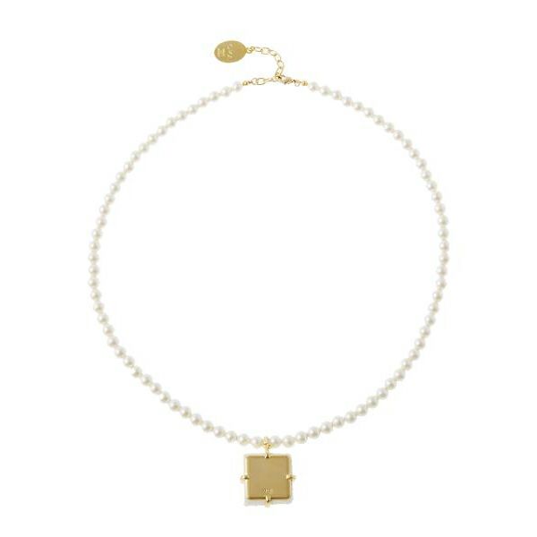ホワイトリュクスショコラパール ネックレス | Q-pot. ONLINE SHOP