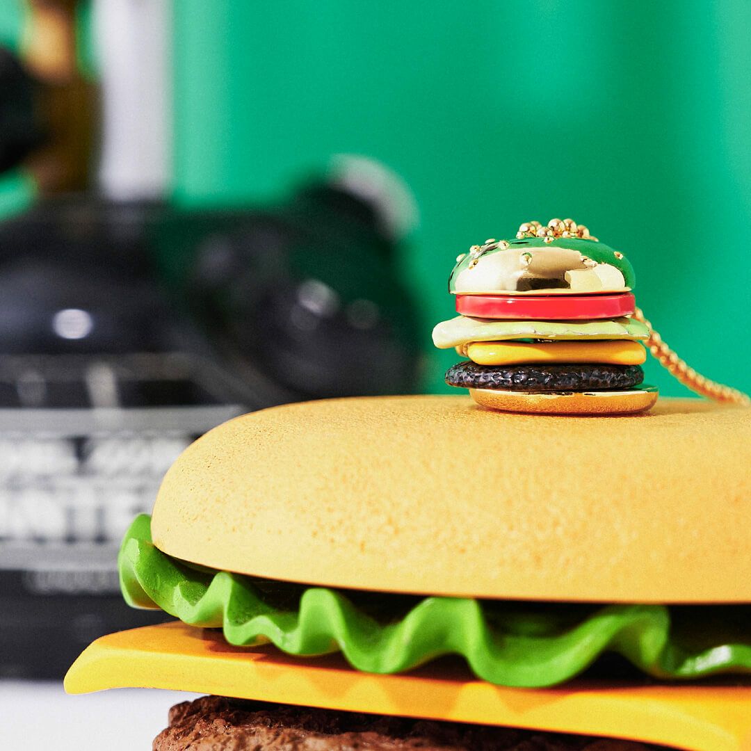 ハンバーガー チーズチャーム