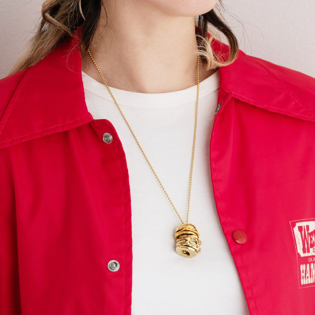 チャーム/ミート(ゴールド)【ハンバーガーシリーズ】