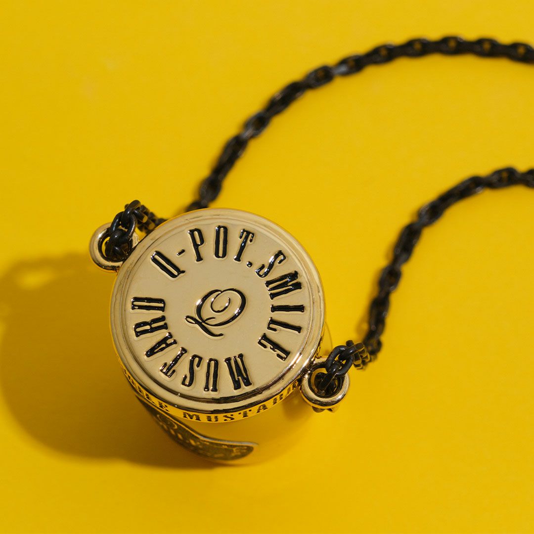 マスタードボトル ネックレス【ハンバーガーシリーズ】