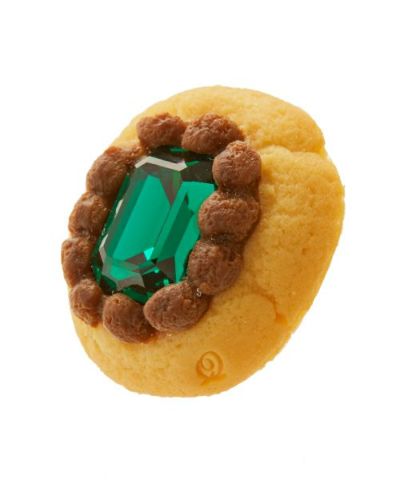 ジュエルクッキー ピアス　キウイ