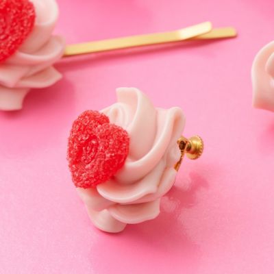 ラブハート ホイップクリーム  イヤリング