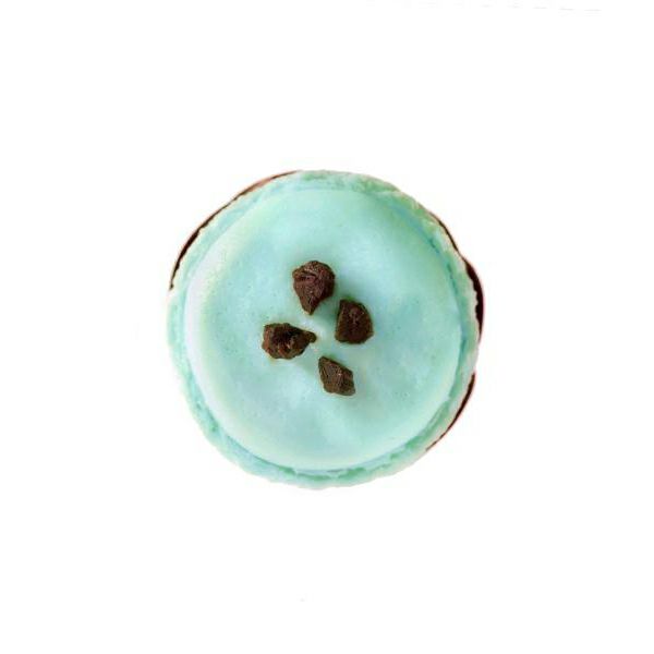 チョコミント　マカロン　リング