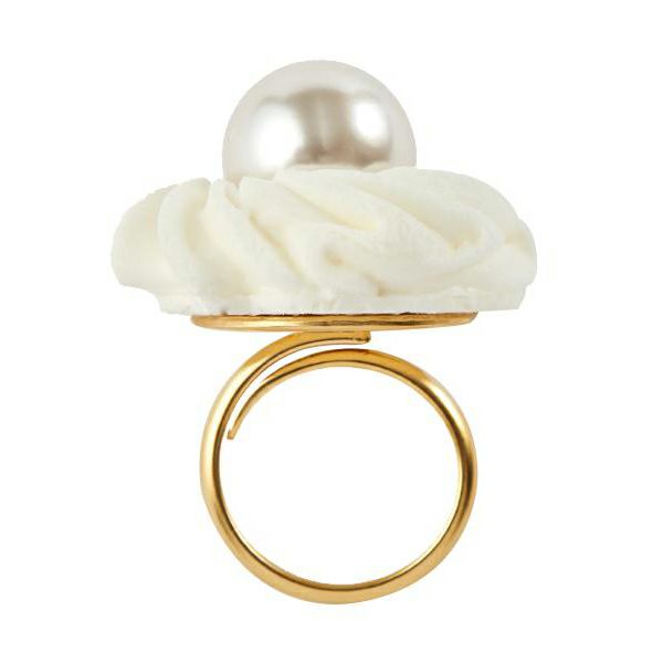 パールメレンゲ リング(ホワイト) | Q-pot. ONLINE SHOP