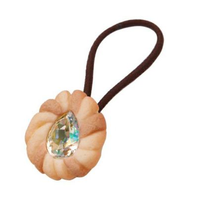 ジュエルクッキー ヘアゴム カモミール