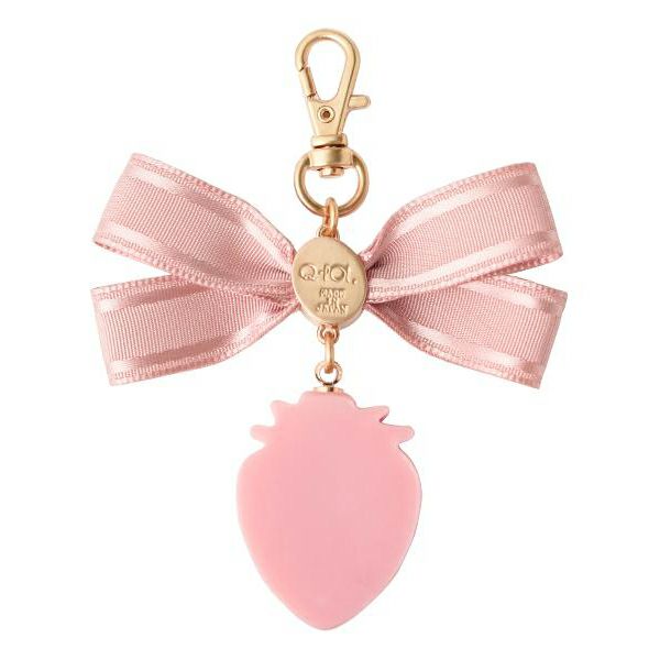 ストロベリーガナッシュ リボン バッグチャーム(Pink) | Q-pot. ONLINE 