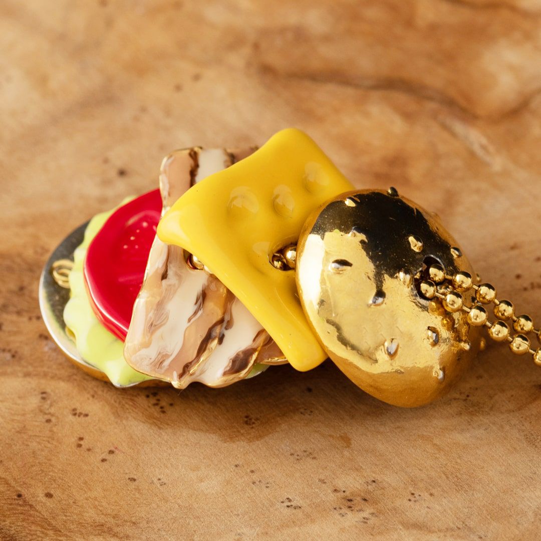 ハンバーガー  ベーコンチャーム