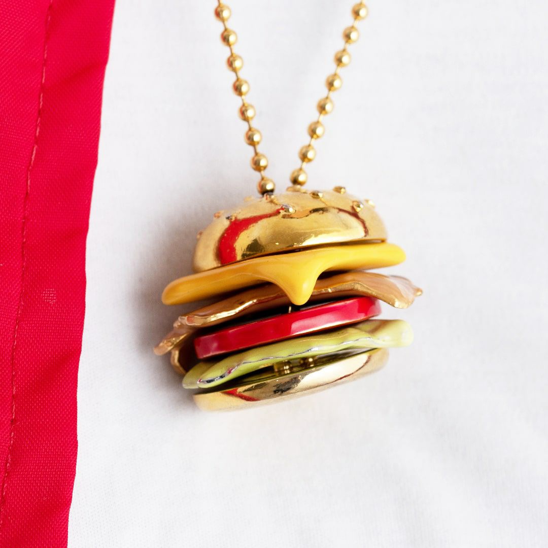 ハンバーガー  ベーコンチャーム